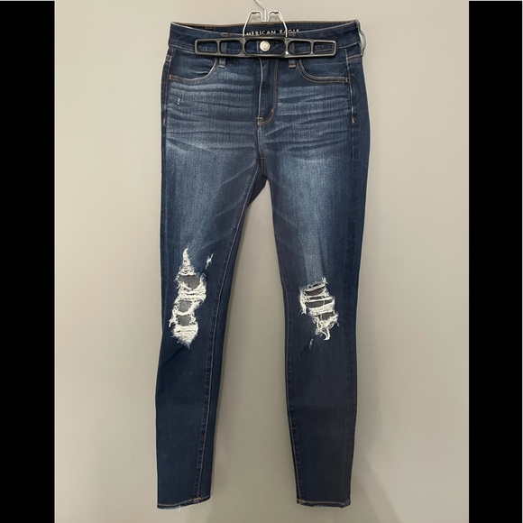 American Eagle N(e)xt Level High Waisted Jegging Size 4 Regular - Picture 1 of 6